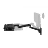 Keyboard clamp Ergotron LX Pro Wall Keyboard Arm black Aluminium