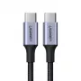 USB-C to USB-C cable UGREEN 90120B — 3 m, 5 A, PD, 20 V, 480 Mbps, black