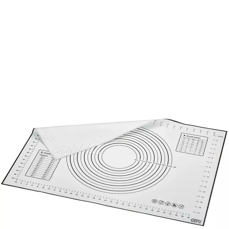 Baking mat GEFU PAD — silicone, ivory, 500 × 700 mm