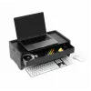 DURABLE Monitor Stand Drawer EFFECT Black Metal 468x221x53 mm
