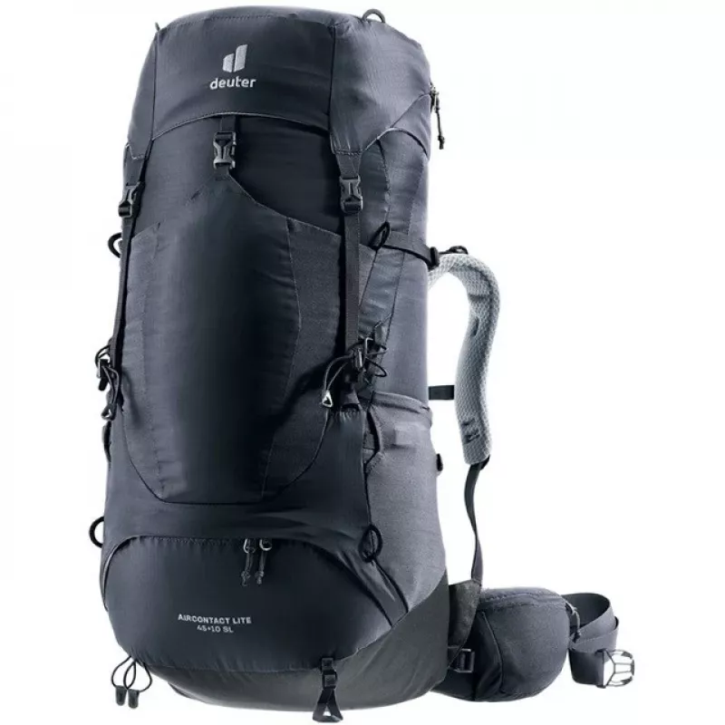 Deuter Aircontact Lite 45+10 SL Women's hiking backpack Black