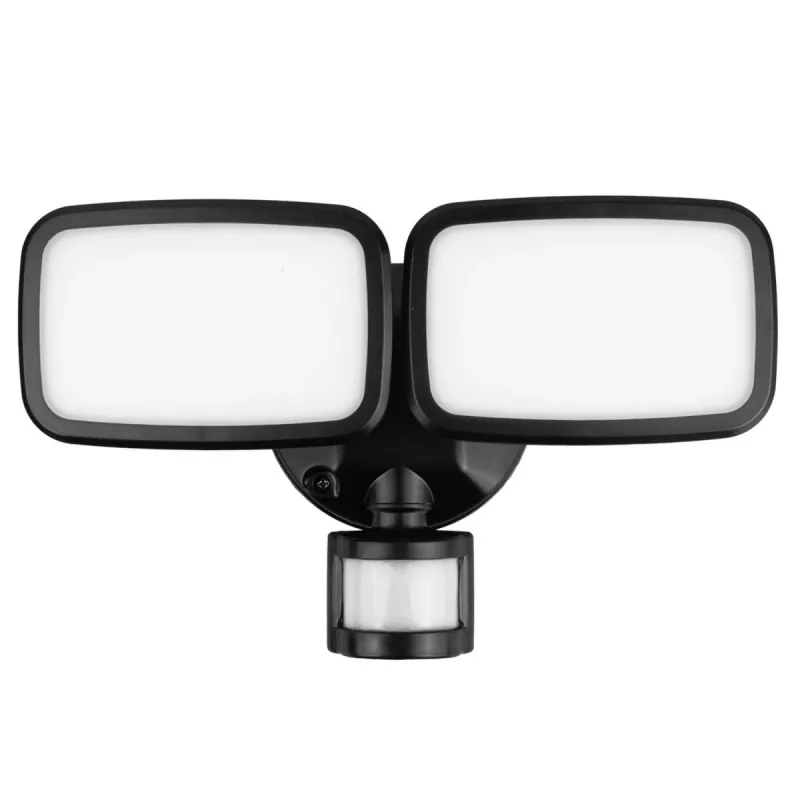 LED wall lamp MACLEAN MCE524 with PIR motion sensor, model MCE524 B