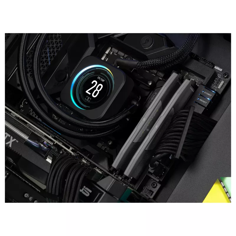VENGEANCE DDR5 6000MT/s 16GB - Grey DIMM / 1x16GB / DDR5 / 1.35V / Intel XMP and AMD EXPO