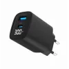 Mobile device charger Gembird TA-UC-PDQC30LCD-BK-01 Fast charging Black