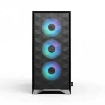 PC Case Fractal Design Pop 2 Air Black TG RGB Midi Tower — ATX/Micro‑ATX/Mini‑ITX, 3x120mm front, 1x120mm rear, 2.5 inch+3.5 inch bays