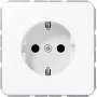 Outlet box JUNG CD 1520 WW, flush-mounted junction box for Type F sockets, white