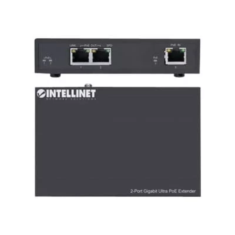 Network transmitter Intellinet 2-Port Gigabit Ultra PoE Extender