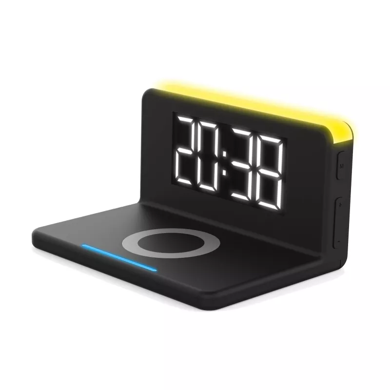 Alarm Clock Terratec ChargeAir Digital Black Yellow 286141