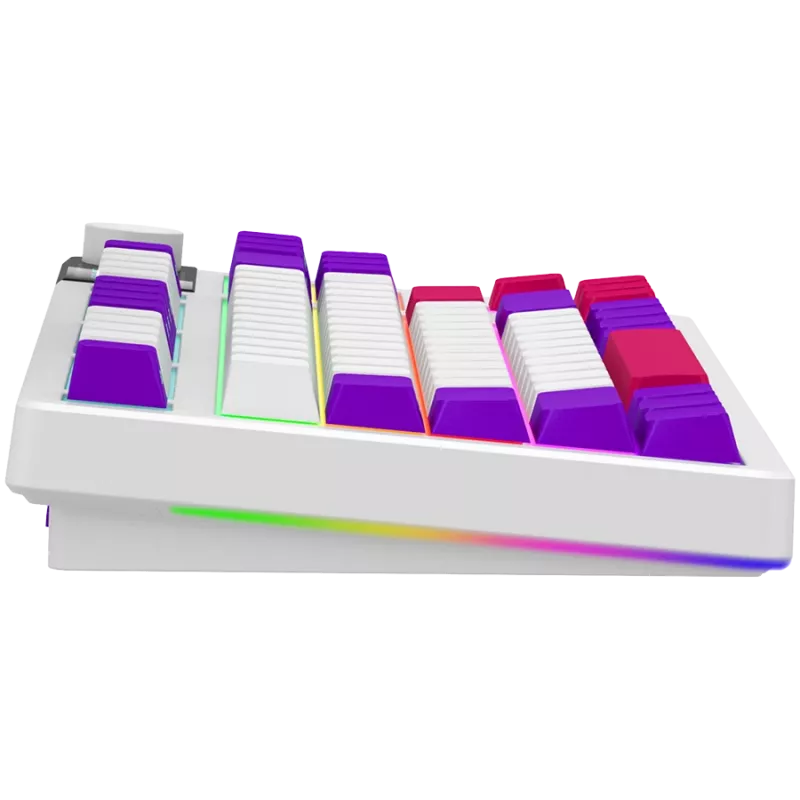 LORGAR KBP70TKLW, Wireless TKL Mechanical Gaming Keyboard Pro, White, EN layout