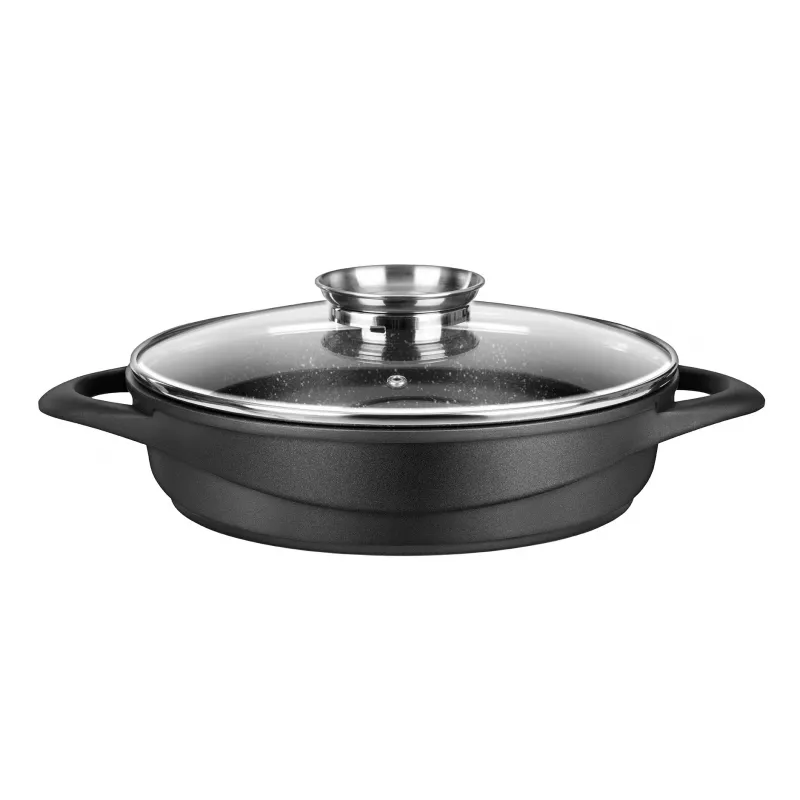 Smile MGK-17 soup pot, black aluminium