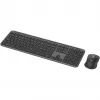 Logitech Signature Slim Combo MK950 - Keyboard-and-Mouse-Set - Wireless - Bluetooth 5,1 LE - QWERTY - Nordic - Graphite (920-012488)