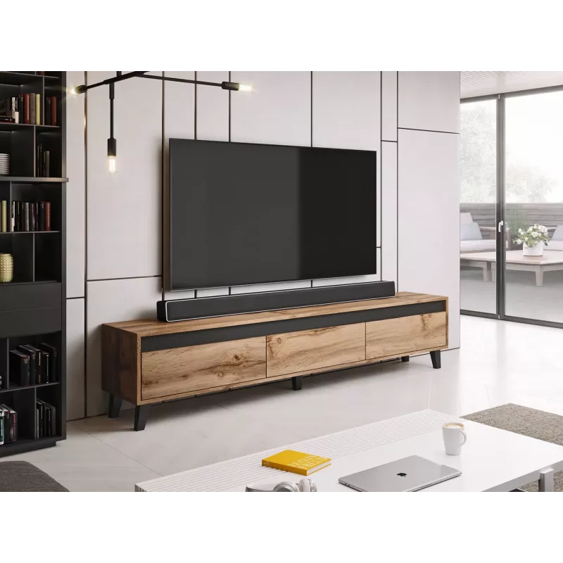 Cama TV stand NORD wotan/antracite