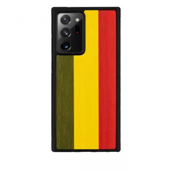 Phone case Man and Wood for Samsung Galaxy Note 20 Ultra, reggae black