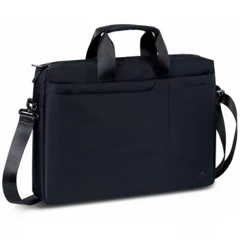 Messenger case Rivacase Biscayne 39.6 cm (15.6 inch) Black