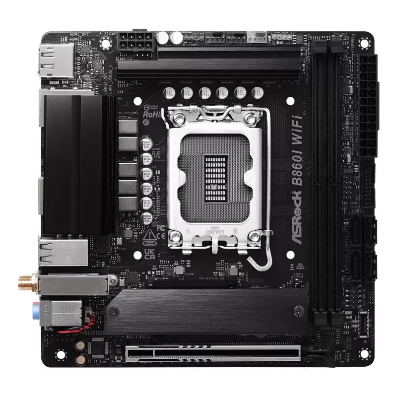 ASRock B860I WiFi Mini-ITX Motherboard