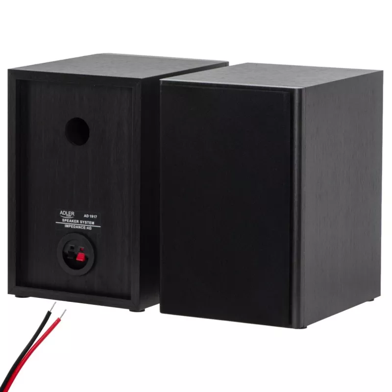 Mini Hi‑Fi Stereo System Adler AD 1917 — Bluetooth V5.3, CD/USB/MP3, 2×25W RMS, FM tuner, 4‑band EQ, AUX, Black