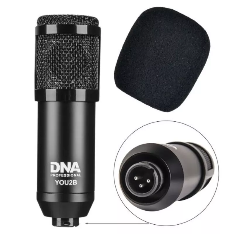 Microphone Kit Bitmat DNA YOU2B — microphone, audio interface, stand and cables