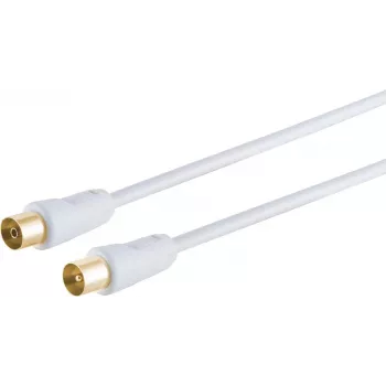 Coaxial Cable S/CONN 80027-128G 7.5m IEC White
