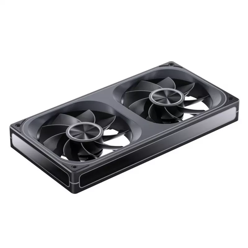 Jonsbo ZA-240 Infinity Mirror ARGB 240mm PWM liquid cooler radiator with ARGB fans