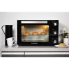 Blaupunkt EOM601 oven Black, Stainless steel