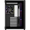 Elite 600 ARGB , Tower-Enclosure black, Tempered Glass x 2