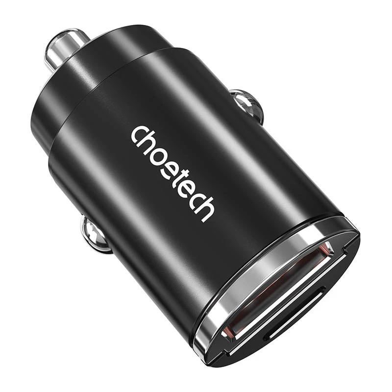 USB-C/USB-A Charger CHOETECH TC0006 30W — QC3.0 and PD3.0 Support