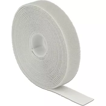 Hook/Loop Fastener DeLOCK 18280 Grey 20mm 5m