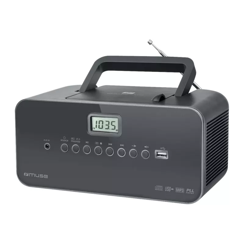 Muse M-28 DG CD player Portable CD player Black