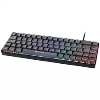 GAMIAC TKL69G SF Gaming Keyboard, Kailh Blue - black/grey