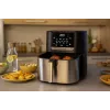 Hot air fryer ESPERANZA EKA004 — 8 L, 1700 W, 8 programs, touch controls, stainless steel