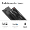 Mechanical Keyboard Keychron V3 Ultra 8K — QWERTY, Bluetooth & Wired, RGB, Black