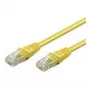Wentronic Goobay CAT 6 Patch Cable, U/UTP, Yellow, 7.5 m - CCA Copper Mix (68428)