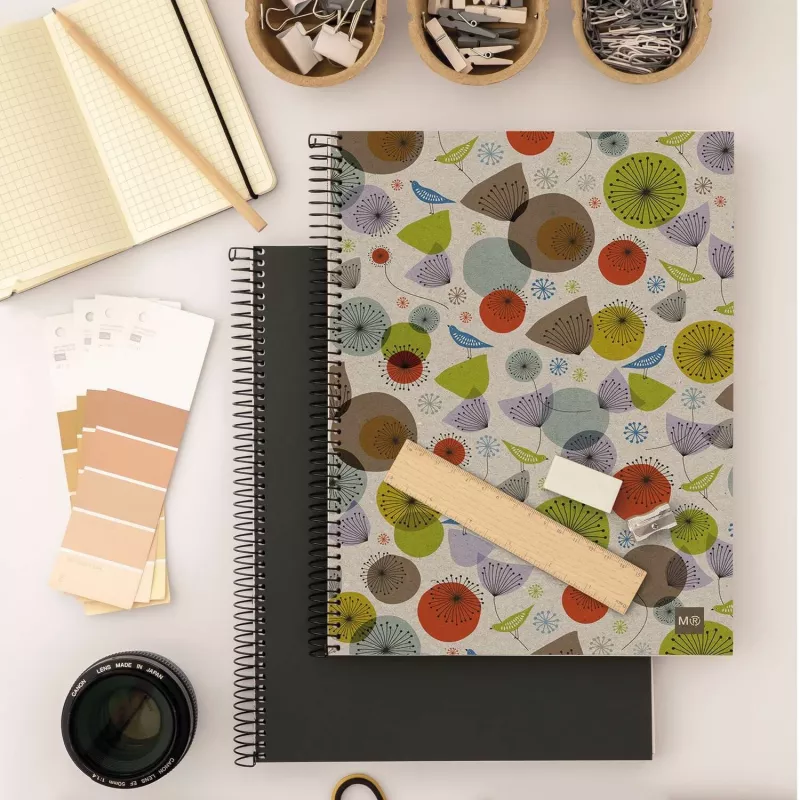 MIQUELRIUS College Notebook Eco Design 4 ruled DIN A4 inner margin (A295999)