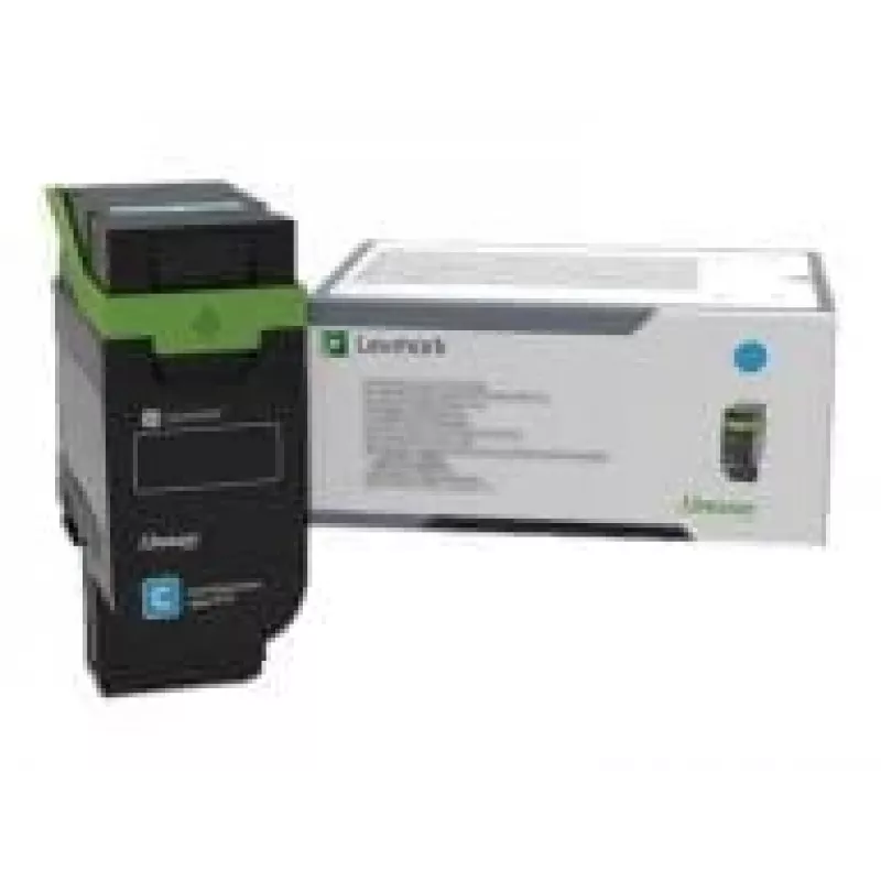 Lexmark - Hohe Ergiebigkeit - Cyan - original - Box - Tonerpatrone LCCP - für Lexmark CS531dw, CX532adwe (75M0H20)
