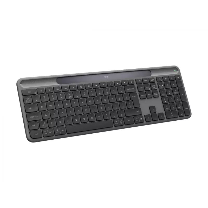 Logitech Signature Slim Solar+ K980 wireless keyboard, graphite, US layout