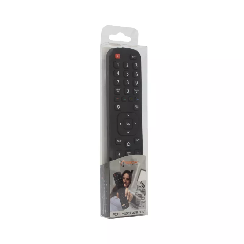 SBOX Remote Control RC-01405 compatible with various Hisense TV models