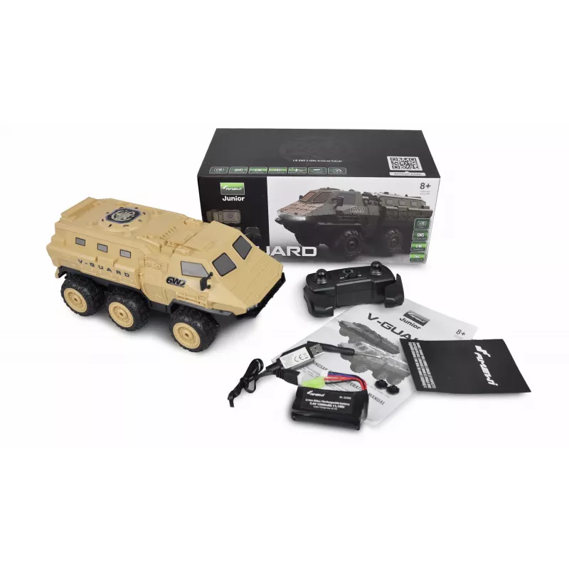 Amewi V-Guard Armored Vehicle 6WD 1:16 RTR remote-controlled RC model Electric Motor (22585)