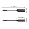 Ethernet Adapter Aukey CB-A30 USB‑C to Gigabit RJ45 10/100/1000 Mbps, USB 3.0, Aluminium, LED indicators