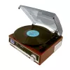 Audio turntable Camry CR 1168 — black with wood finish, 33/45 RPM, built-in speakers, RCA output