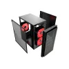GEMBIRD CCC-FORNAX-950R Gaming design PC case 3 x 12 cm fans red