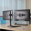 HAGOR HA FS - Mounting Kit (Holder for desk) - for 2 LCD-Displays - Black - Screen Size: 38-68 cm (15-27)
