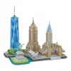 3D Puzzle CubicFun New York City City Line, 123 pieces, 370×420 mm, age 8+