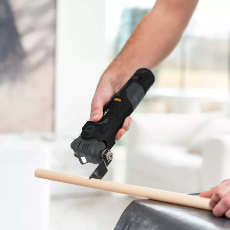 Batavia B.V. | 12V Cordless Anti-Vibration Multitool - Fixxpack 2.0 Set (incl. 2.0Ah battery and USB-C charging cable)