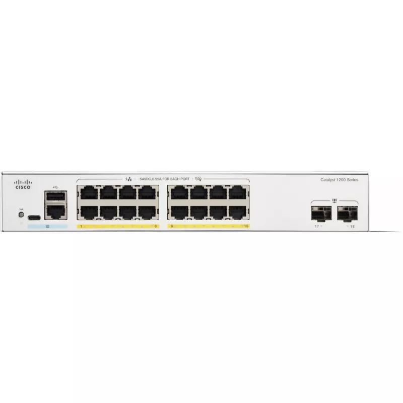 CISCO Catalyst 1200 16-port GE PoE 2x1G SFP