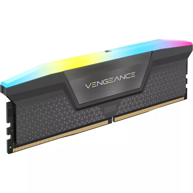 DIMM 64 GB DDR5-6000 (4x 16 GB) Quad-Kit, Memory black, CMH64GX5M4B6000C36, Vengeance RGB, INTEL XMP