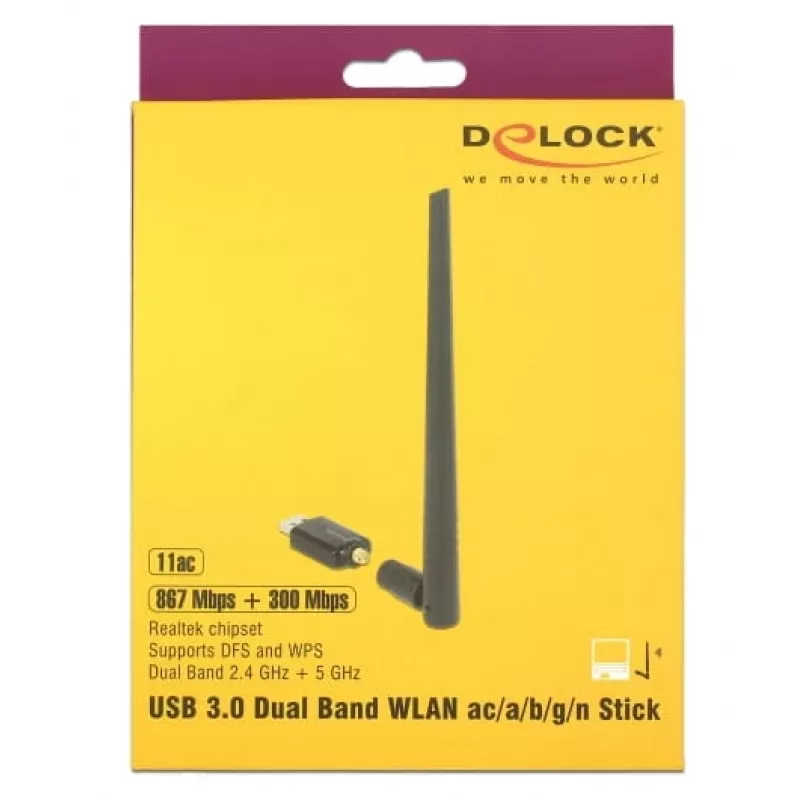 Network Card DeLOCK 12535 RF Wireless