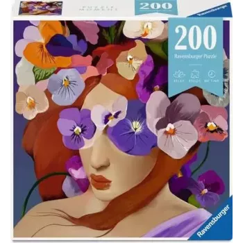 Jigsaw Puzzle Ravensburger Puzzle Moment Purple — 200 pieces, compact format
