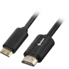 Adapter Cable HDMI Plug > mini HDMI Plug (black, 3 Meter, HDMI 4K)