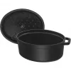 Roasting Pan Staub 40509-509-0 12 L Cast Iron Black
