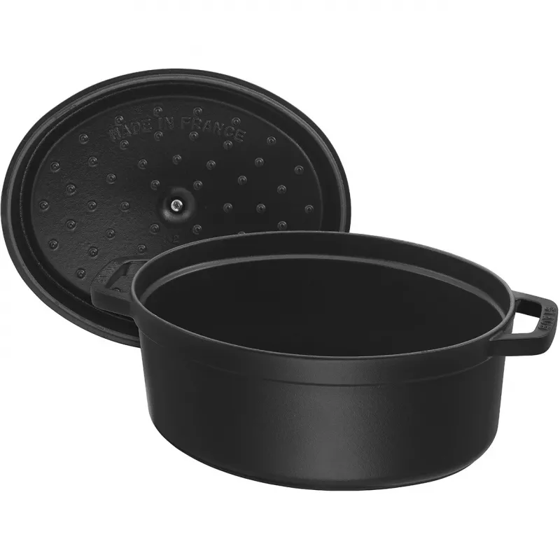 Roasting Pan Staub 40509-509-0 12 L Cast Iron Black